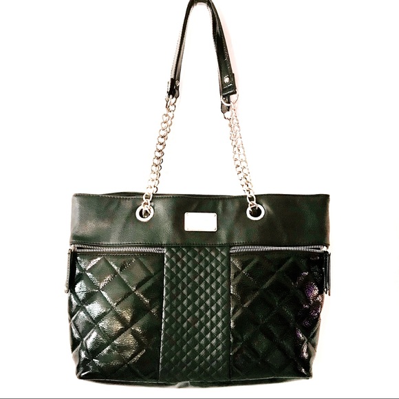 Nine West Quilted Double Strap Handbag - Picture 1 of 5